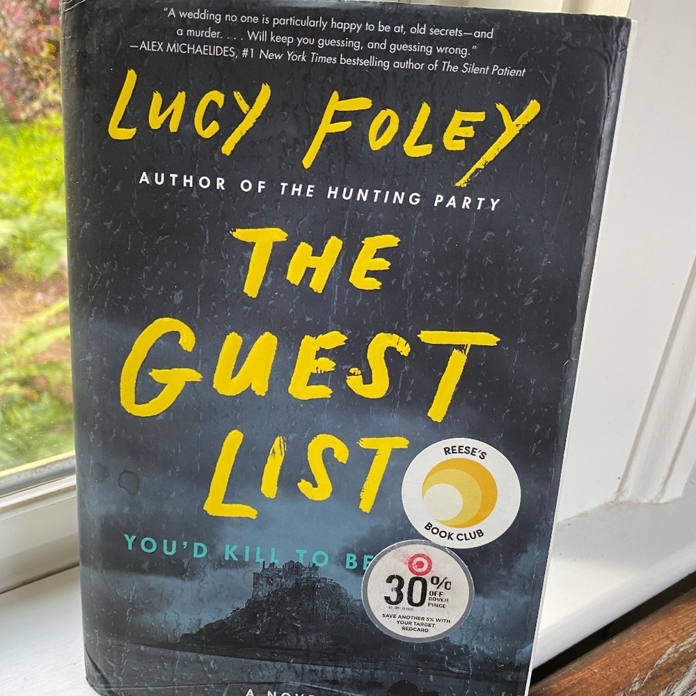 The Guest List Hardcover Mystery Novel Book